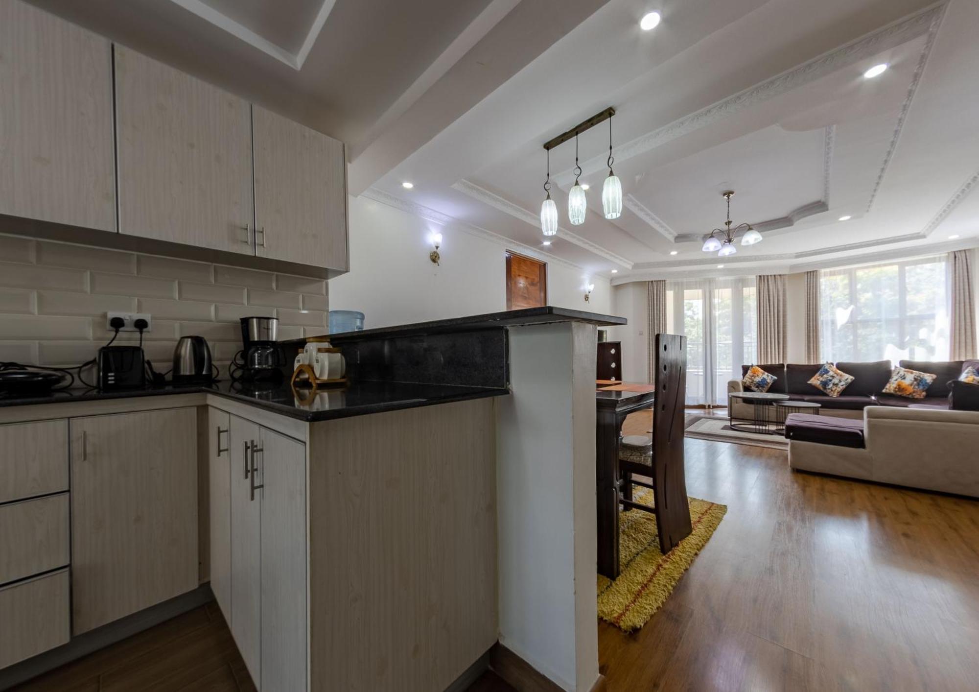 Erica Residences - Riverside Найробі Екстер'єр фото